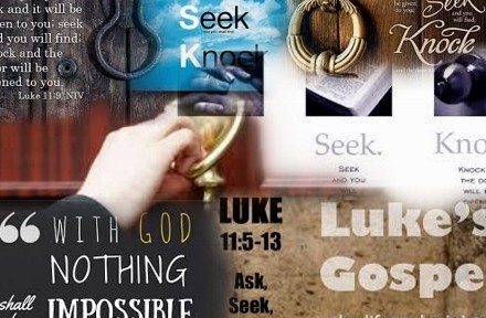 Ask, Seek, knock
